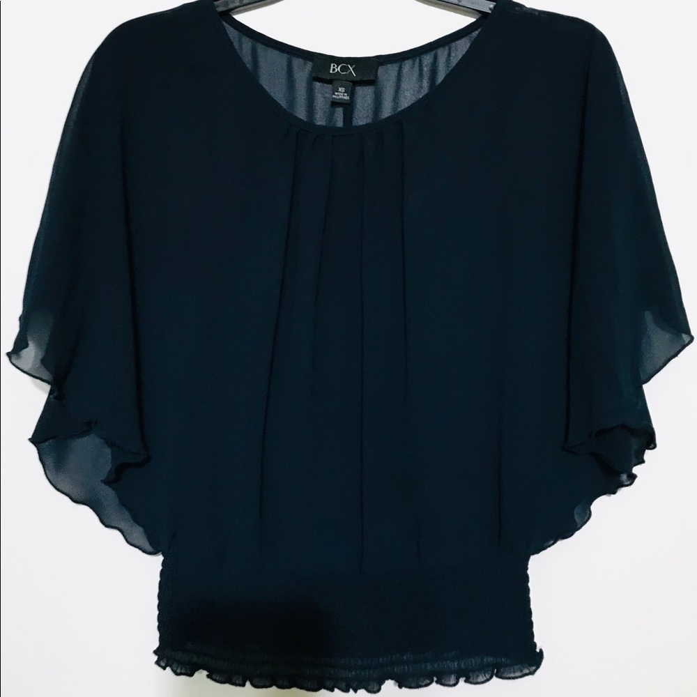 BCX Black Blouse